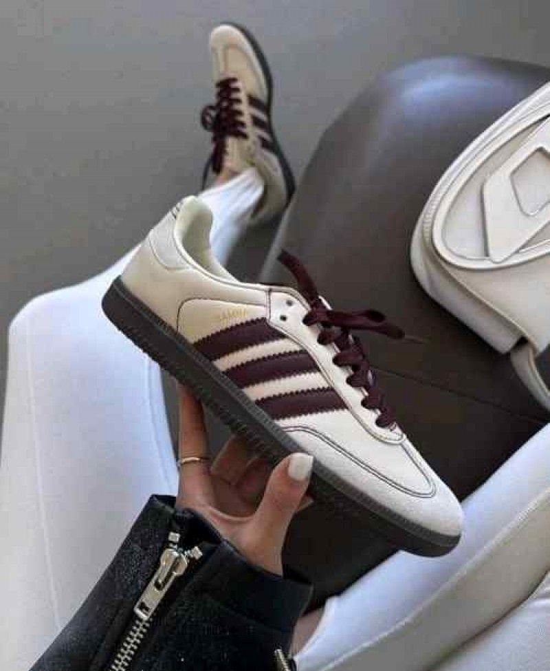 Adidaass Samba OG woMen s Wonder White Maroon for her