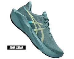 Asiccs Novablast 6 Foggy TealIlluminate Yellow