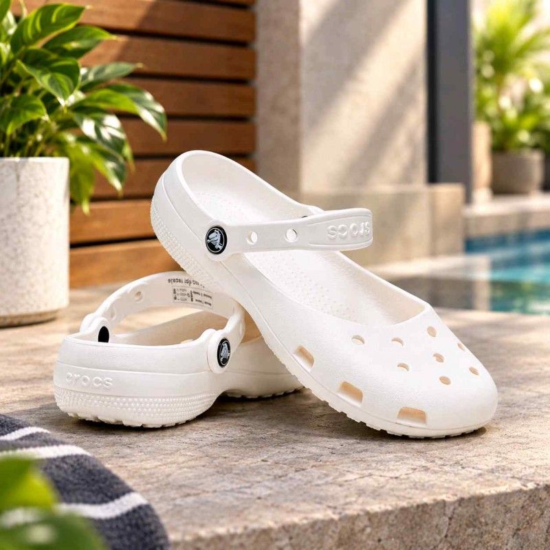 CROCCSS CLASSIC BALLET WHITE