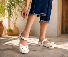 CROCCSS CLASSIC BALLET WHITE
