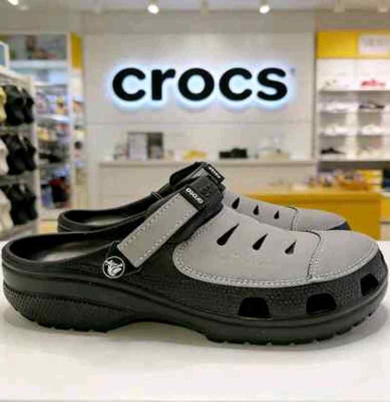Croccs Yukon Clog (Grey Black)