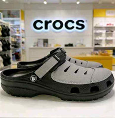 Croccs Yukon Clog (Grey Black)