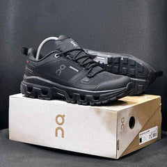On Cloudrock Low Waterproof All Black