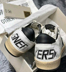 Golden Goose Ball-Star Low White Black 2719