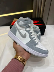 NIKKE AIR JORDAN 1 RETRO HIGH OG "WASHED GREY" FIX