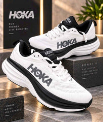 Hoka One Bondi 8 White Black 6207