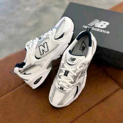New balencee 530 White Navy Womens 603