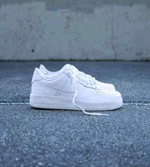 Niikee airforce 1 white pure leather heavy quality 164