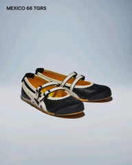 Onitsukkaa Tiger Mexico 66 TGRS Black Cream Mary Jane