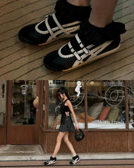 Onitsukkaa Tiger Mexico 66 TGRS Black Cream Mary Jane