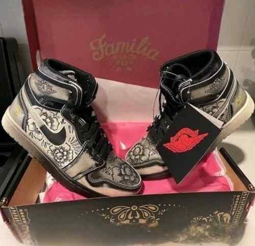 Nikee Jordan Retro 1 High Zoom Air CMFT 2 Dia De Muertos