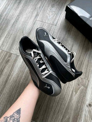 Pumaa Bella V2 Leather Black Aged Silver 403