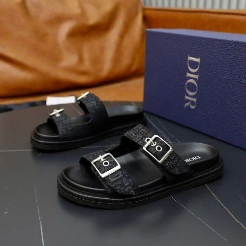 Ua_dior_aqua sandal all black oblique