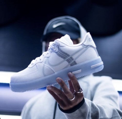 Nik.e airforce 1 ice react semi ua with bottle lace