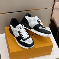 Louis Vuitton LV Leather Calfskin white Black Fix