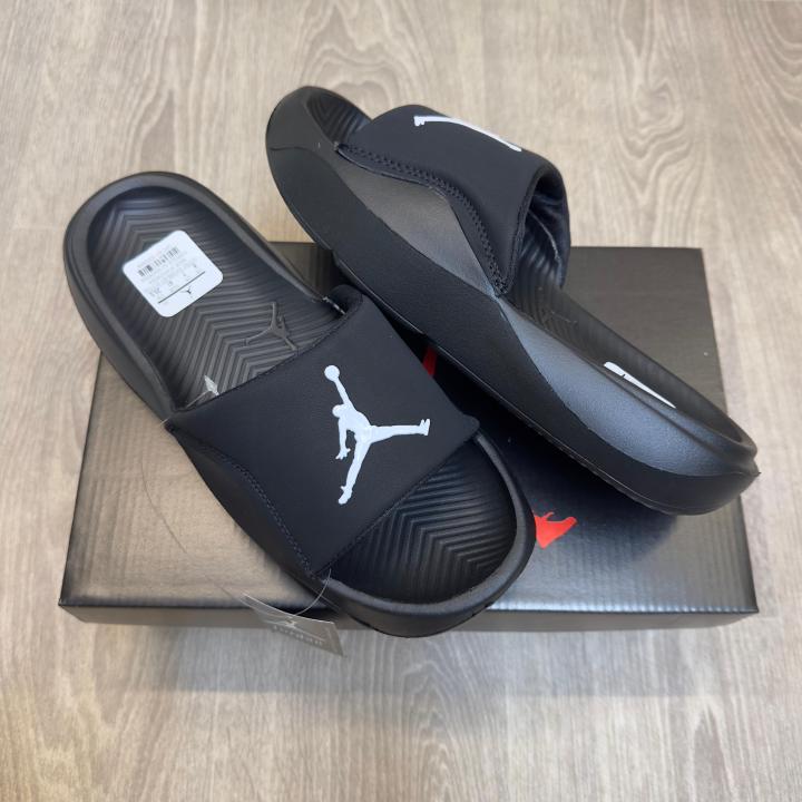 Air Jordan Franchise Premium Black White Slides
