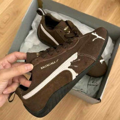 Balenciagaa X Pumaa Speedcat Brown