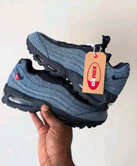 Nikee AirMax 95 OG X Levis Denim Obsidian Navy Blue 931