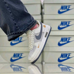 Nikee Airforce 1 Low X Undefeated Custom Beige 1209