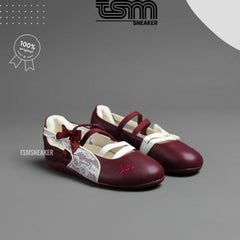 WMN Pumma Speed Cat Ballet Lace Ivore red ruby ivory beige