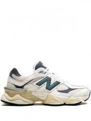 New Balancee 9060 Logo Patch White Grey 1217