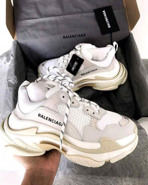 BALENCIAGA Triple S Sneakers White