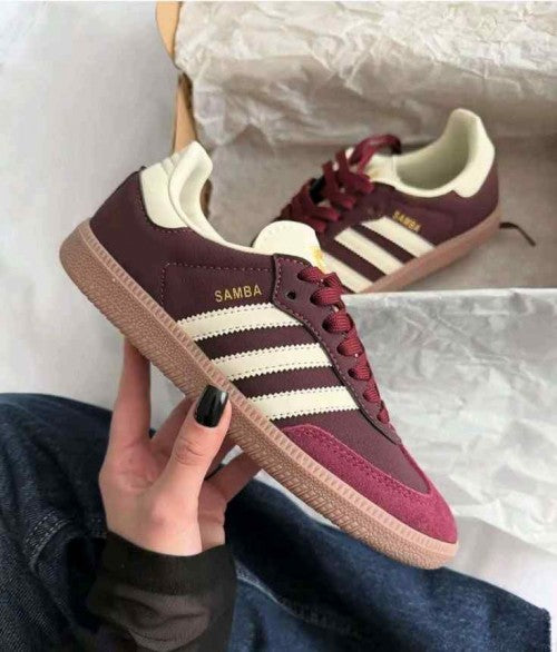 Adidass Samba og Maroon womens