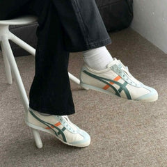 Onitsukaa Tigerr Mexico 66 Slip On Cream Green 1253