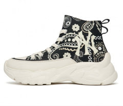 MLB CHUNKY HIGH PAISLEY BLACK