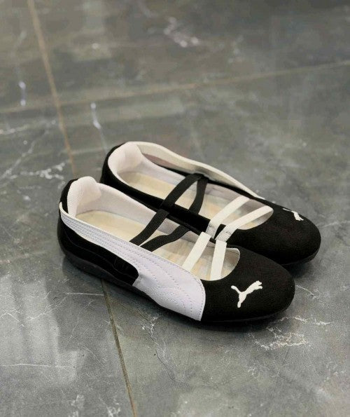 Pumaa Speedcat Ballet Suede Warm White Black 2628
