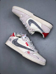 Nik Air Jordan 1 Low X Travis Scott X North Face