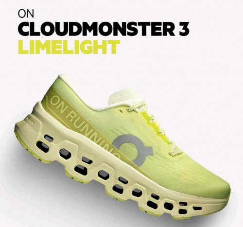 ON Cloud Cloudmonster 3 Limelight
