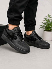 Nikee x Kobe Bryant Air Force 1 Low Triple Black