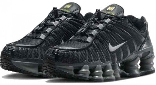 Nikee Shox TL Black And Metallic Silver 2440