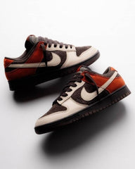 NIK Dunk Low Red Panda Brown Suede