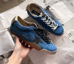 GOLDEN GOOSE TRUE STAR SNEAKER BLUE