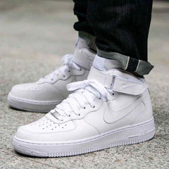 NIK AIRFORCE 1 HIGH long GENUINE LEATHER NO DUST BAG