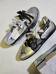 WMN Pumma Speed Cat Ballet Lace SILVER