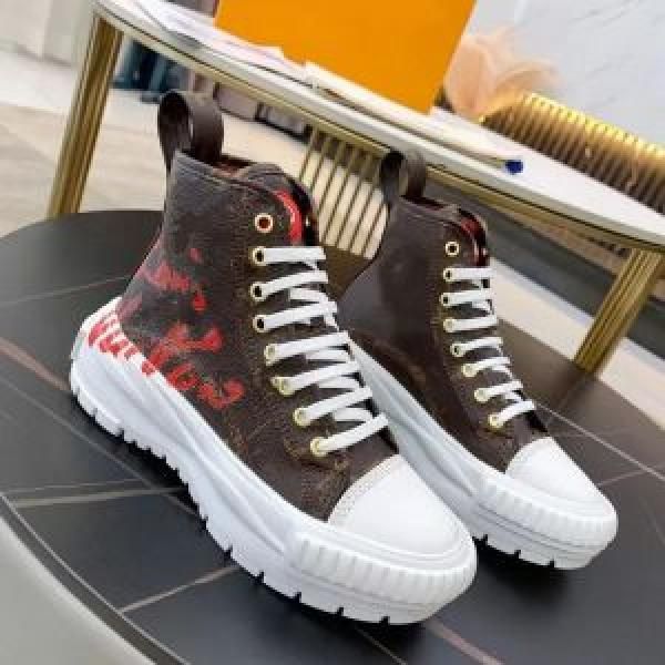 loui_s Vuitto.n l.v brown mid Premium sneakers shoes Sale