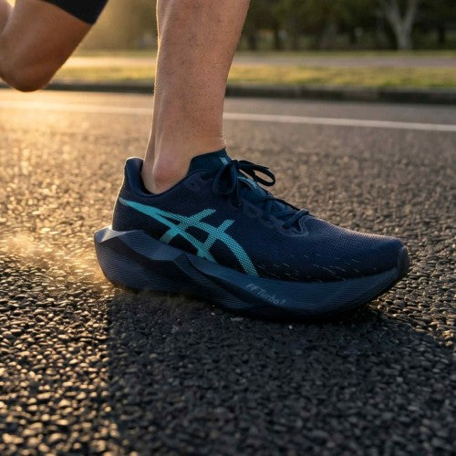 Asicss NovaBlast 6 Midnight Energy Aqua 1237