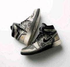 Nikkee Jordan Retro 1 High Zoom Air CMFT 2 Dia De Muertos
