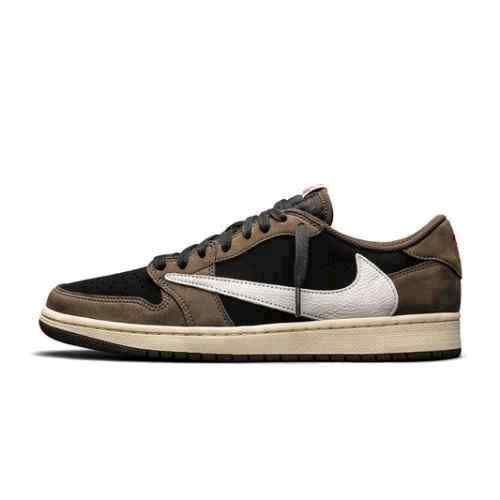 Nikke Air Jordan Travis Scott X Low OG Dark Mocha Semi UA Quality 470