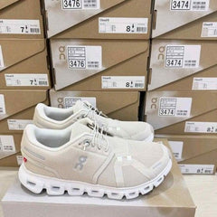 On Running Cloud 5 Pearl White 1269