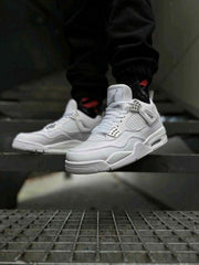 Nikee Air Jordan Retro 4 Pure Money White 1267