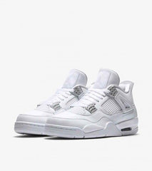Nikee Air Jordan Retro 4 Pure Money White 1267