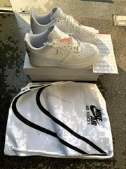 Nikee Airforce 1 White Pure Leather Heavy Quality 940