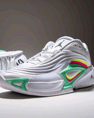 Nikee Jordan Luka 3 Photo Finish White Volt Glow Green 1243