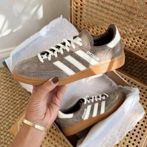 ADIIDAS SAMBA X Handball Spezial Earth StrataBROWN BEIGE SUEDE QUALITY