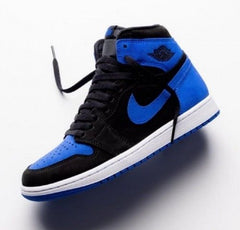 Nik_ee Air Jordan Retro 1 High Royal Reimagined Semi UA