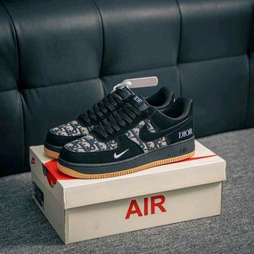 Nikee Airforce 1 Low Diorr Black 2381